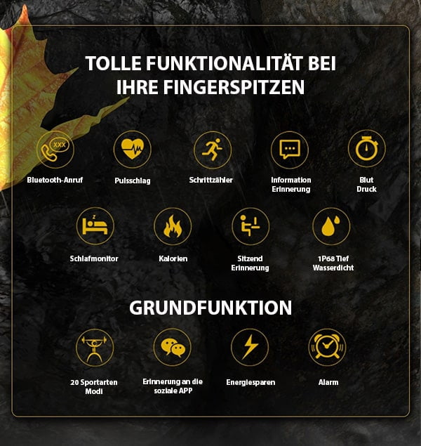 Militärische C21 Pro™ Smartwatch
