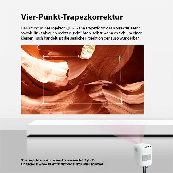 Tragbarer Mini-Projektor