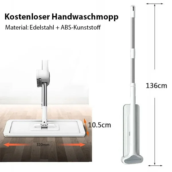 360° Mikrofaser-Flachmop-Reiniger