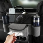 Multifunctional car seat storage bag