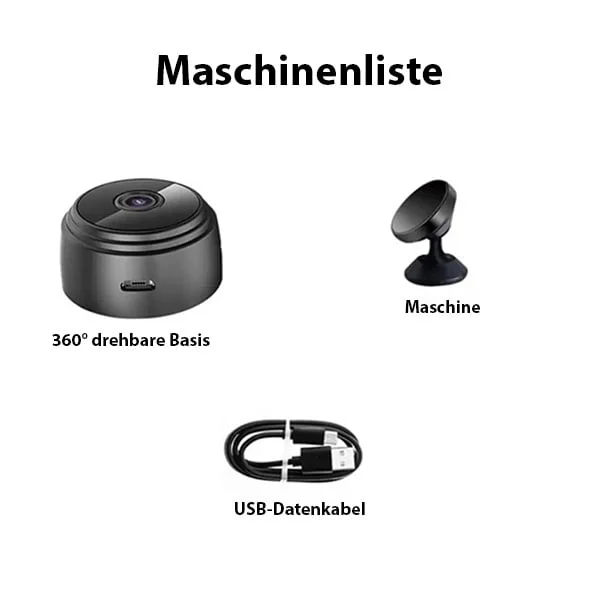 Magnetic Security Camera