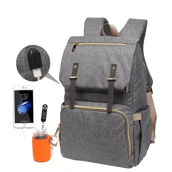 Backpack With Bottle Warmer
