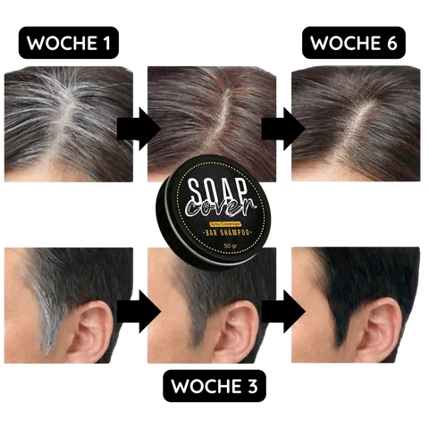 Gray Hair Coverage Soap