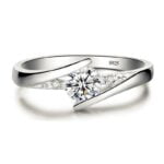White Tibetan Silver Rings