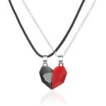 Magnetic Heart Necklace Set