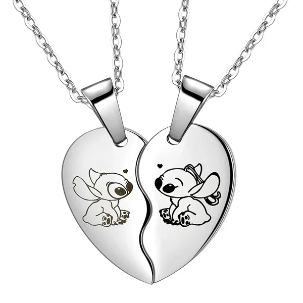 Couple Heart Necklaces
