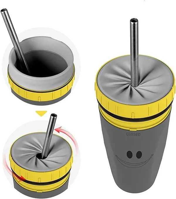 Capless Rotating Water Cup