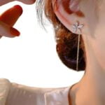 Wedding Bloom Tassel Earrings