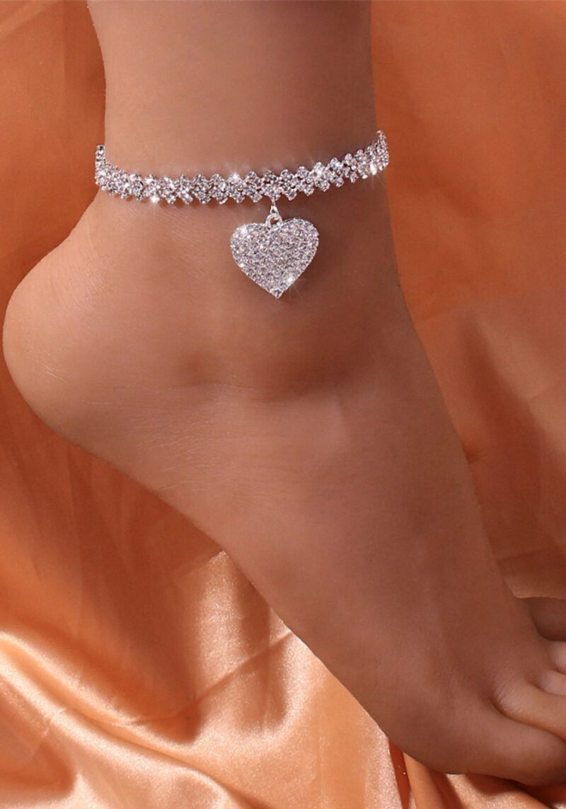 Jewelled Pendant Anklet Ankle Chain
