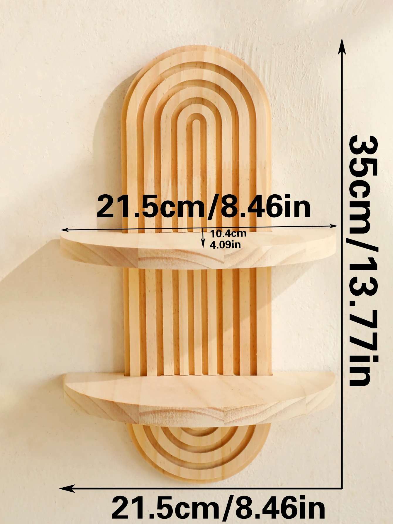 Wandregal aus holz