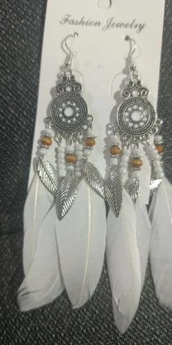 FeatherFleur Quasten Ohrringe – Wo Boho-Träume Flügel bekommen photo review