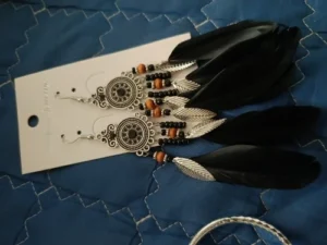 FeatherFleur Quasten Ohrringe – Wo Boho-Träume Flügel bekommen photo review