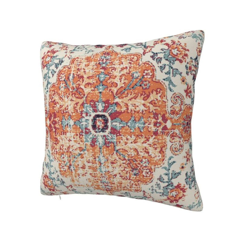 Aztec Terrakotta Kissenbezug Rustikaler Boho Kissenbezug Sofa