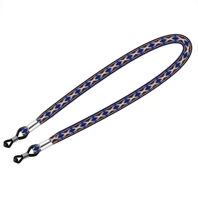 Boho Brillenband Damen Blau