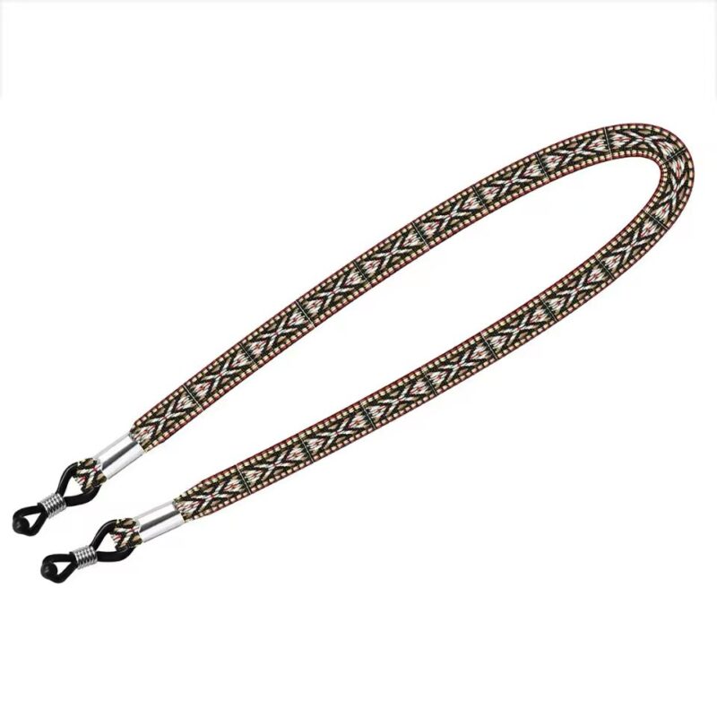 Boho Brillenband Damen Braun