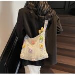 Boho Crochet Tote Bag Boho Crochet Tote Bag