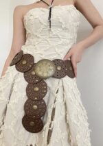 Boho Oval Gürtel Damen