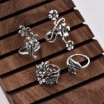 Boho Stapelringe Silber Boho Stapelringe Silber