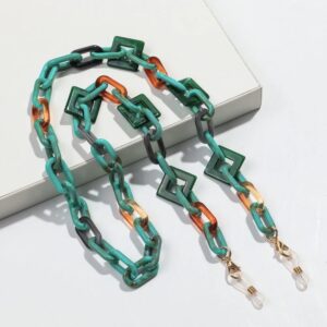 Bunte Boho Brillen Kette Damen
