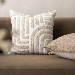 Boho Chenille Kissenbezug