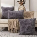Faux Fell Boho Kissenbezug Dekorativer Boho Kissenbezug