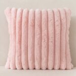 Furora Boho Plüsch Kissenbezug Pink Furora Boho Plüsch Kissenbezug Pink