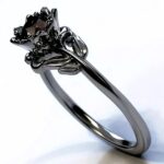 Handgemachter Zirkonia Ring Handgemachter Zirkonia Ring
