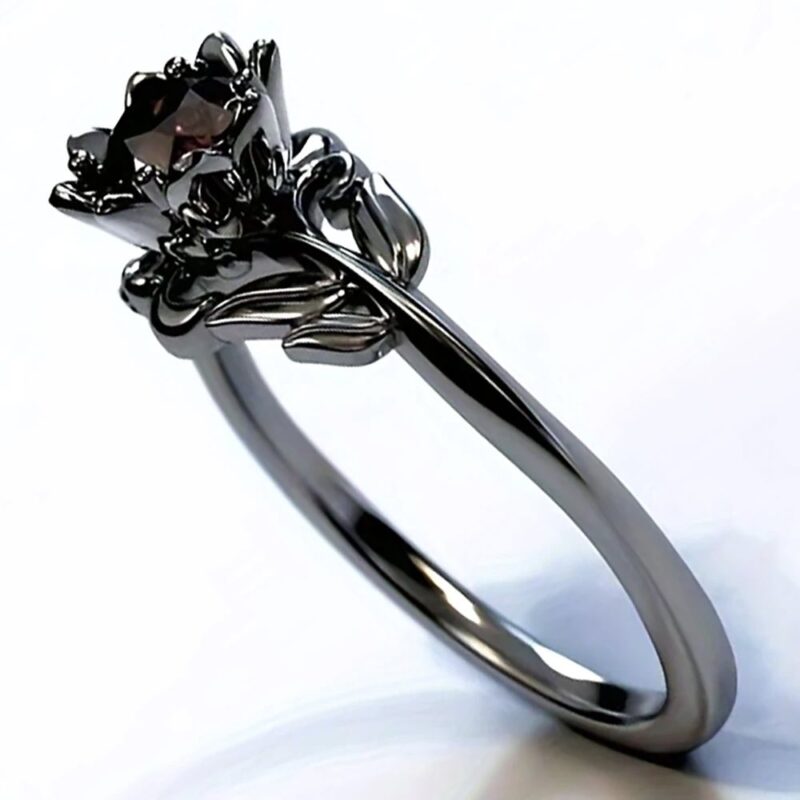 Handgemachter Zirkonia Ring Handgemachter Zirkonia Ring