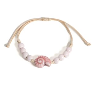 Handgemachtes Schneckenhaus Armband