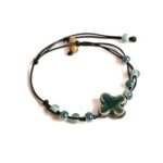 Keramik Perlen Armband Damen