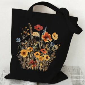 Boho Canvas Tasche Damen