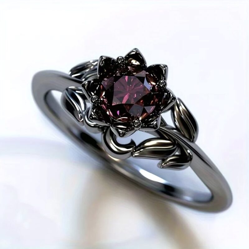 Schwarz plattierter Boho Schmuck