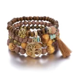 Set 4 - Handgemachtes Boho Schmuck Handgemachtes Boho Schmuck