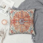TerraWeave Aztec Boho Pillow Cover Vintage Teppich Dekokissen Hülle