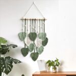 blatt-makramee-wandbehang-grau