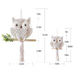 Boho Owl Dreamcatcher Wanddeko