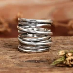 eleganter damenring sterling silber