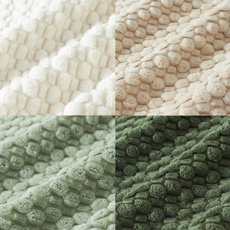 Boho-Streifen Corduroy Kissenbezug - Nachhaltige Wohnkultur für die Seele